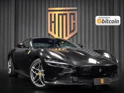 Begagnad Ferrari Roma 620 HK (456 kW) 2020 Svart Sportkupé