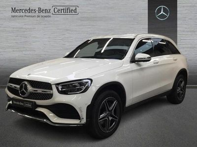 Usado Mercedes GLC300e AMG line 320 CV (235 kW) 2021 Blanco SUV