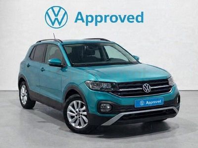 Usado VW T-Cross Advance 110 CV (80 kW) 2021 Azul SUV