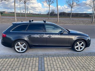 Usado Audi A4 S-Line 150 CV (110 kW) 2015 Negro Familiar
