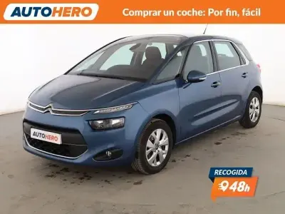 Usado Citroën C4 Exclusive 115 CV (84 kW) 2014 Azul
