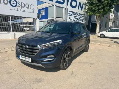 Usado Hyundai Tucson 115 CV (84 kW) 2017 Azul SUV