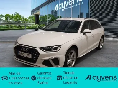 Usado Audi A4 S-Line 163 CV (119 kW) 2021 Blanco Familiar
