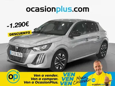 Usado Peugeot 208 Allure 100 CV (73 kW) 2025 Gris / plata Utilitario