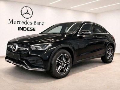 Usado Mercedes GLC300e 320 CV (235 kW) 2021 Negro Coupe