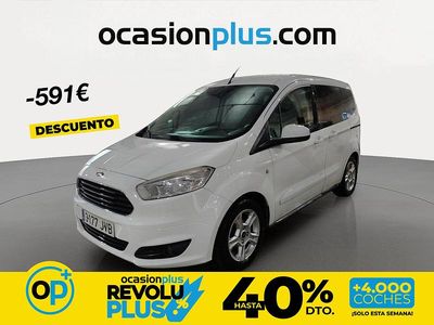 Usado Ford Tourneo Courier Trend 100 CV (73 kW) 2016 Blanco Monovolumen