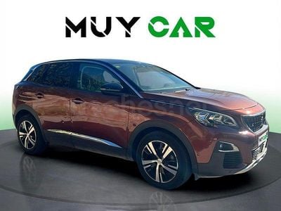 Usado Peugeot 3008 Allure 130 CV (95 kW) 2017 Marrón SUV