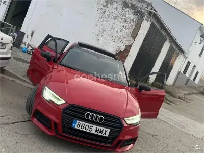Usado Audi A3 150 CV (110 kW) 2018 Rojo Berlina