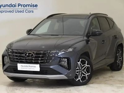 Usado Hyundai Tucson N Line 136 CV (100 kW) 2022 Gris/plata SUV