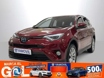 Usado Toyota RAV4 Hybrid Advance 197 CV (144 kW) 2018 Rojo SUV