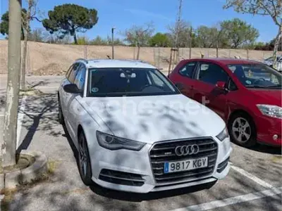 Usado Audi A6 S-Line 190 CV (139 kW) 2018 Blanco Familiar