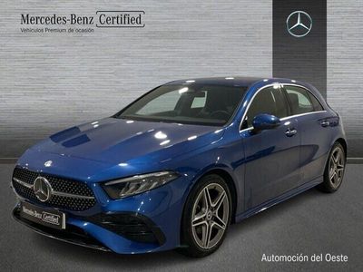 Usado Mercedes A180 AMG line 136 CV (100 kW) 2024 Azul