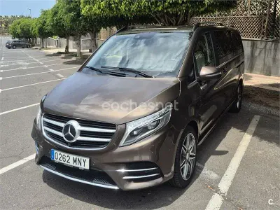Usado Mercedes V250 Avantgarde 204 CV (150 kW) 2016 Marrón Monovolumen