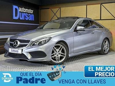 Usado Mercedes E250 211 CV (155 kW) 2013 Gris Coupe