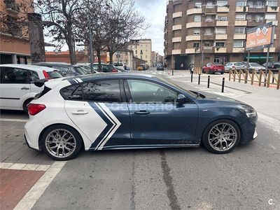 Usado Ford Focus ST-Line 125 CV (91 kW) 2019 Azul Berlina