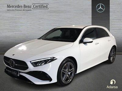 Blanco Usado 2025 Mercedes A180 AMG line Berlina | 31.995 € (Precio justo)