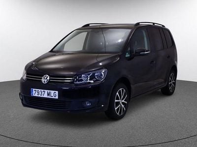 Negro Usado 2015 VW Touran Advance Monovolumen | 15.910 € (Precio justo)