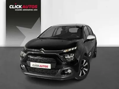 Usado Citroën C3 Shine 110 CV (80 kW) 2023 Negro Utilitario