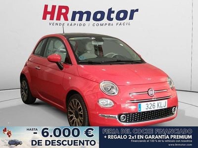 Rojo Usado 2018 Fiat 500 Lounge Utilitario | 8940 € (Precio justo)