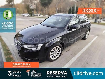 Negro Usado 2015 Audi A3 Attraction Berlina | 13.490 € (Buen precio)