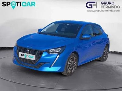 Brugt Peugeot 208 Allure 100 HK (73 kW) 2021 Blå Hatchback