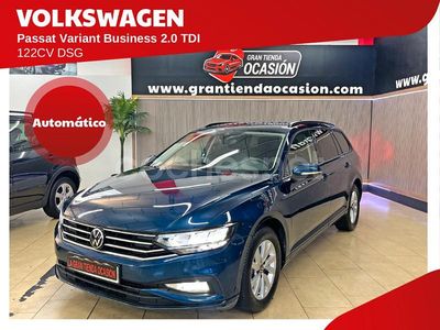 Usado VW Passat Business 122 CV (89 kW) 2020 Azul Familiar