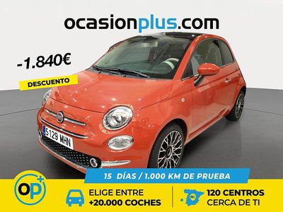 Naranja Usado 2023 Fiat 500 Dolcevita Utilitario | 10.570 € (Buen precio)