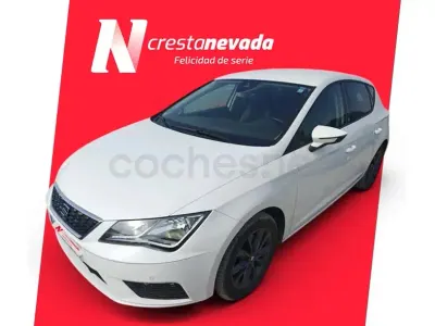 Usado Seat Leon Style 115 CV (84 kW) 2019 Blanco Berlina