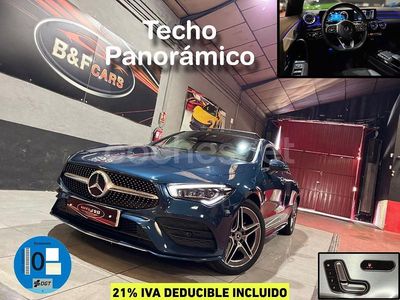 Azul Usado 2021 Mercedes CLA250e Berlina | 29.990 € (Precio justo)