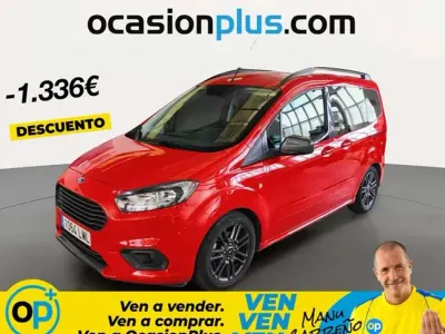 Usado Ford Tourneo Courier Sport 101 CV (74 kW) 2021 Rojo Monovolumen