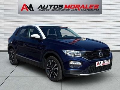 Usado VW T-Roc Sport 116 CV (85 kW) 2019 Azul SUV