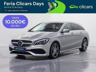 Usado Mercedes CLA200 Shooting Brake 136 CV (100 kW) 2017 Gris / plata Familiar