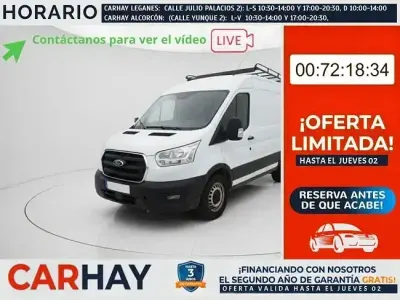 Usado Ford Transit Trend 131 CV (96 kW) 2021 Blanco Van