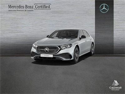 Usado Mercedes E300 313 CV (230 kW) 2024 Plata hightech