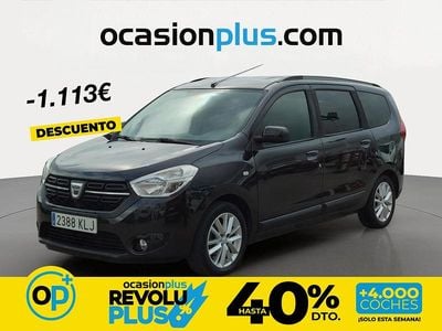 Usado Dacia Lodgy Lauréate 90 CV (66 kW) 2018 Negro Monovolumen