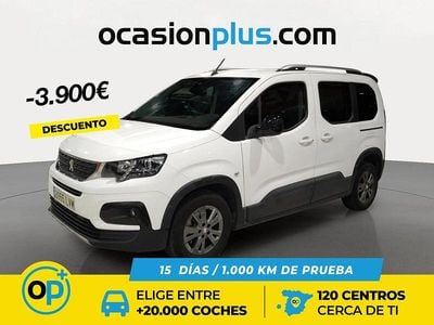 Usado Peugeot Rifter Allure 130 CV (95 kW) 2021 Blanco Monovolumen