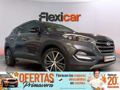 Usado Hyundai Tucson GO! 177 CV (130 kW) 2018 Azul SUV