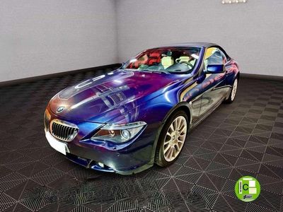 Usado BMW 645 Cabriolet Comfort Edition 333 CV (244 kW) 2005 Azul Descapotable