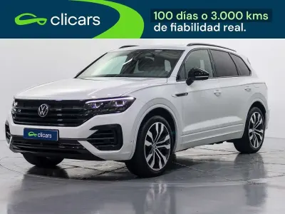 Second-hand VW Touareg R-line 340 CP (250 kW) 2020 Alb SUV