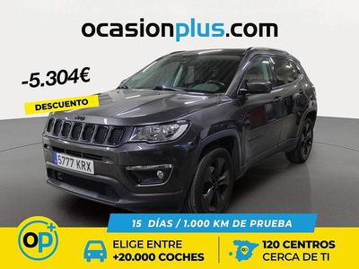 Usado Jeep Compass Night Eagle 140 CV (102 kW) 2018 Gris SUV