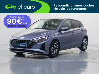 Usado Hyundai i20 84 CV (61 kW) 2025 Azul Utilitario