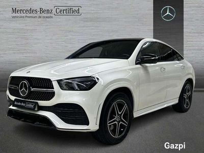 Usado Mercedes GLE300 AMG line 272 CV (200 kW) 2022 Manufaktur blanco diamante bri Coupe