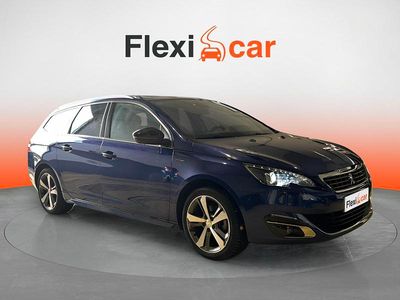 Usado Peugeot 308 SW Access 131 CV (96 kW) 2015 Azul Familiar