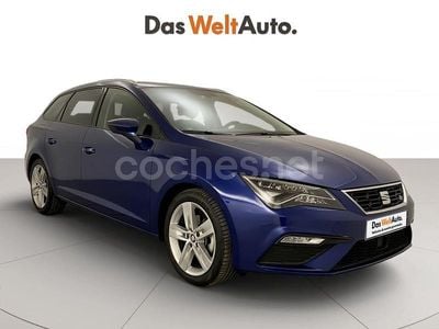 Azul Usado 2019 Seat Leon FR Familiar | 15.500 € (Buen precio)
