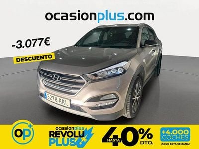 Usado Hyundai Tucson GO! 115 CV (84 kW) 2018 Beige SUV