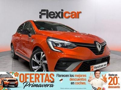 Usado Renault Clio V RS Line 100 CV (73 kW) 2020 Naranja