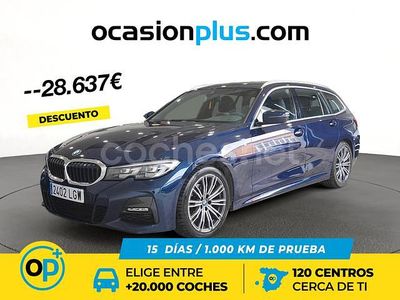 Azul Usado 2020 BMW 320e Familiar | 31.500 € (Caro)