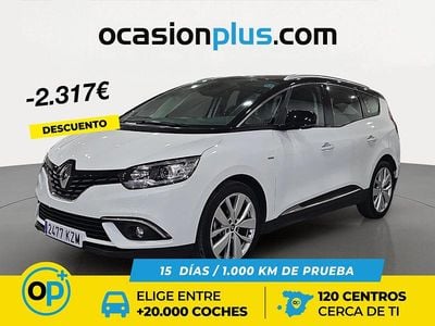 Usado Renault Scénic IV LIMITED 140 CV (102 kW) 2019 Blanco Monovolumen