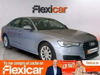 Usado Audi A6 150 CV (110 kW) 2016 Gris Berlina