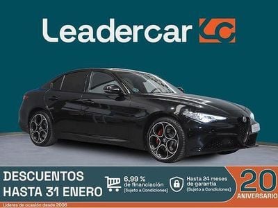 Negro Usado 2021 Alfa Romeo Giulia Veloce Berlina | 33.900 € (Precio justo)